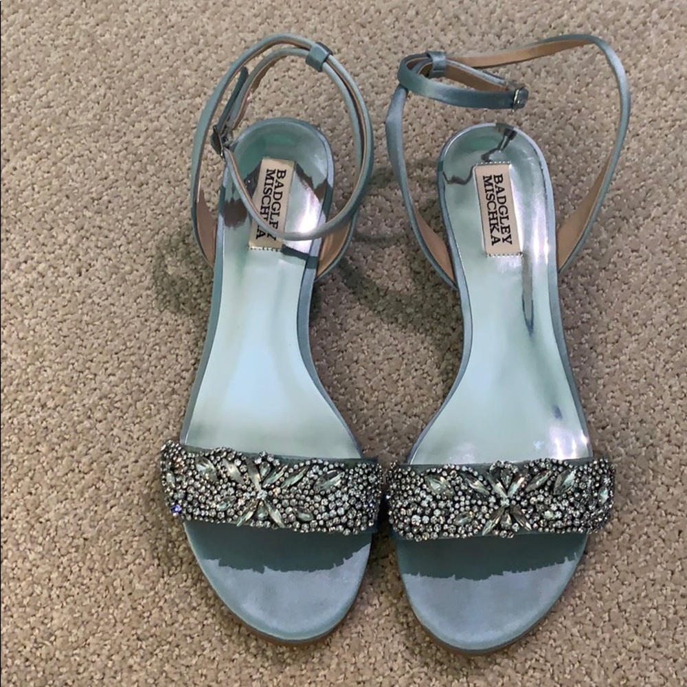 Badgley Mischka Bridal Mini Wedge Sanadal